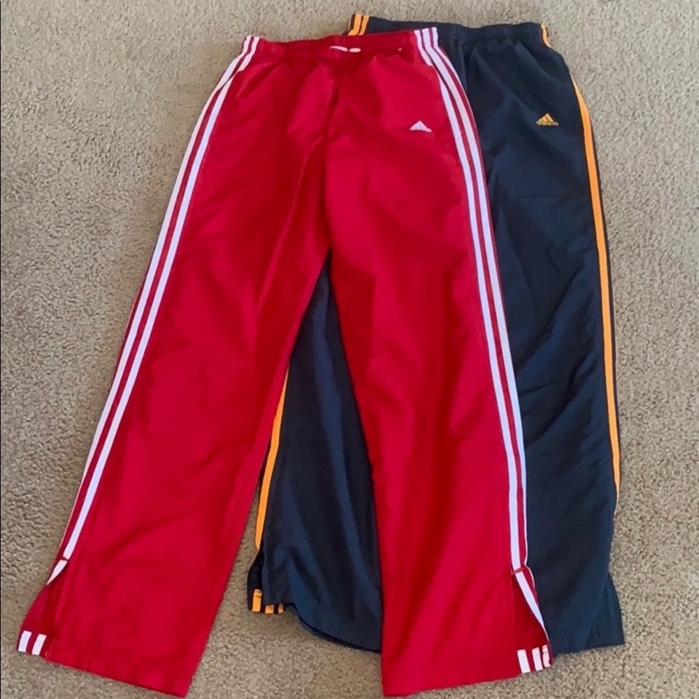 Excellent used condition, 2 pair of Adidas pants.